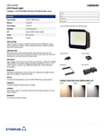 ETHERIUM Flood Light - 3 Wattage & Color Changeable, 140 lm/W