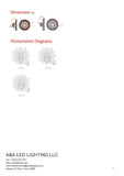 UFO 200W color, watage and motion sensor, Box of 4 pieces